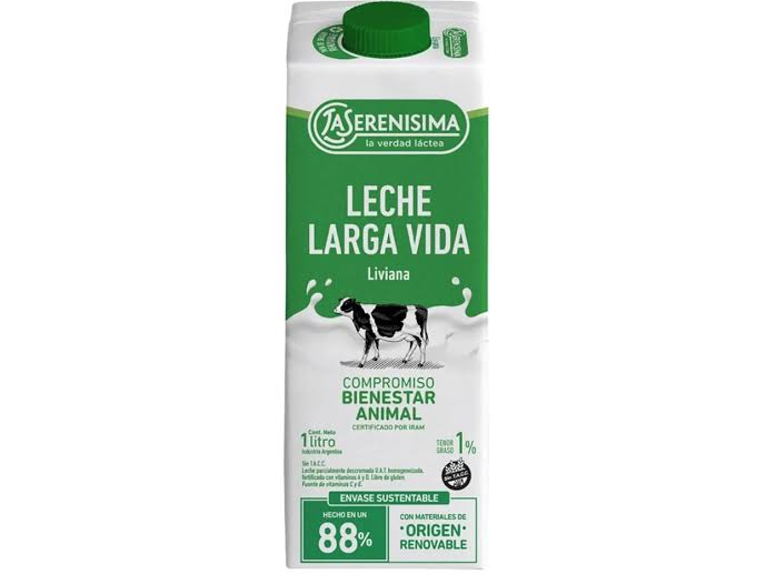 Leche Serenisima descremada x1L