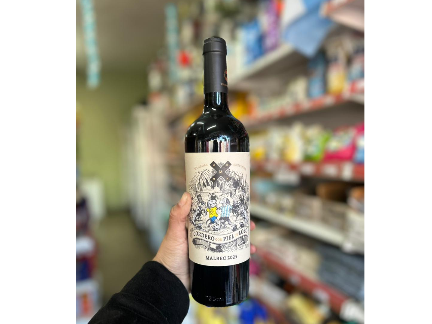 CORDERO CON PIEL DE LOBO MALBEC 750ML