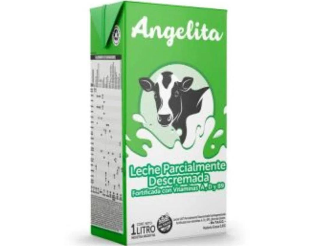 Leche Angelita descremada x1L