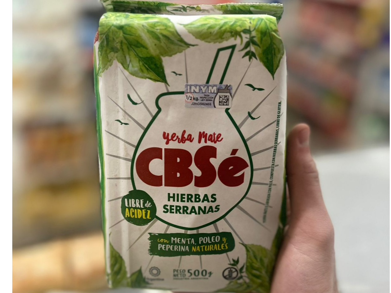 Yerba CBSe sab. Hierbas Serranas x500gr