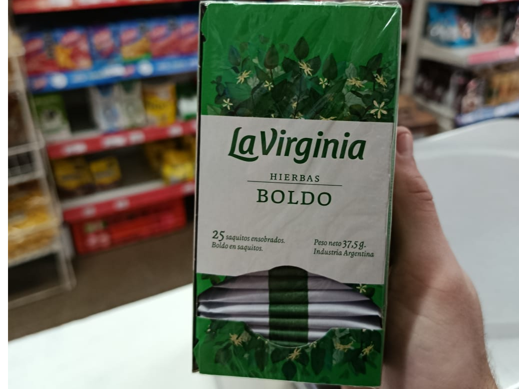 Té La virginia Boldo x25saq