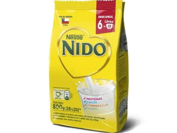 Leche en polvo Nido x370gr