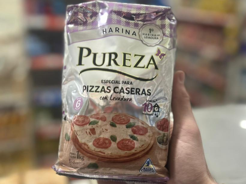 Harina Pureza c/levadura x1kg