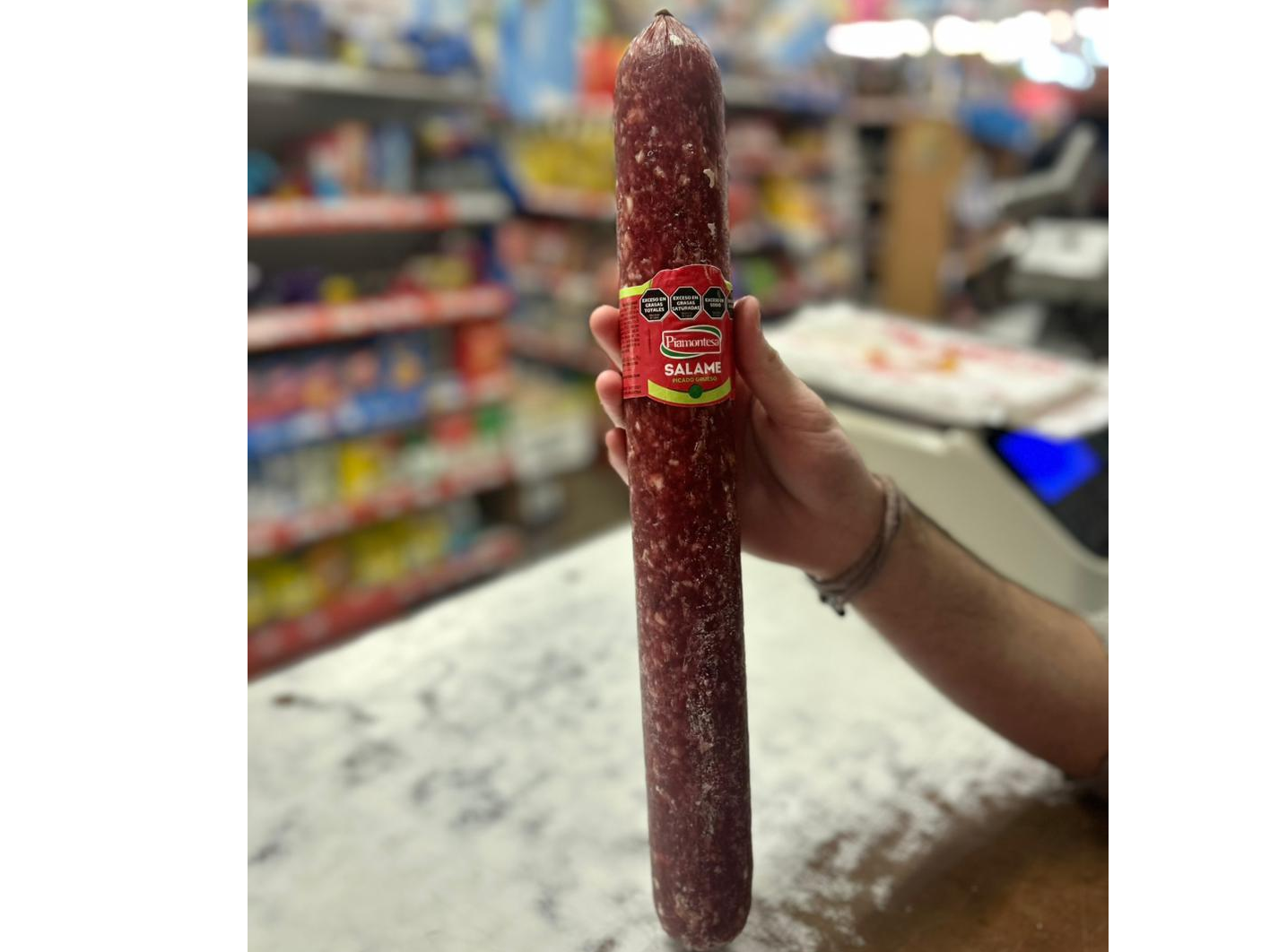 Salame por metro Piamonteza x100gr