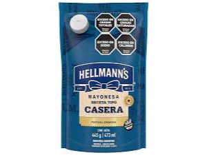 Mayonesa Hellmanns casera x250gr