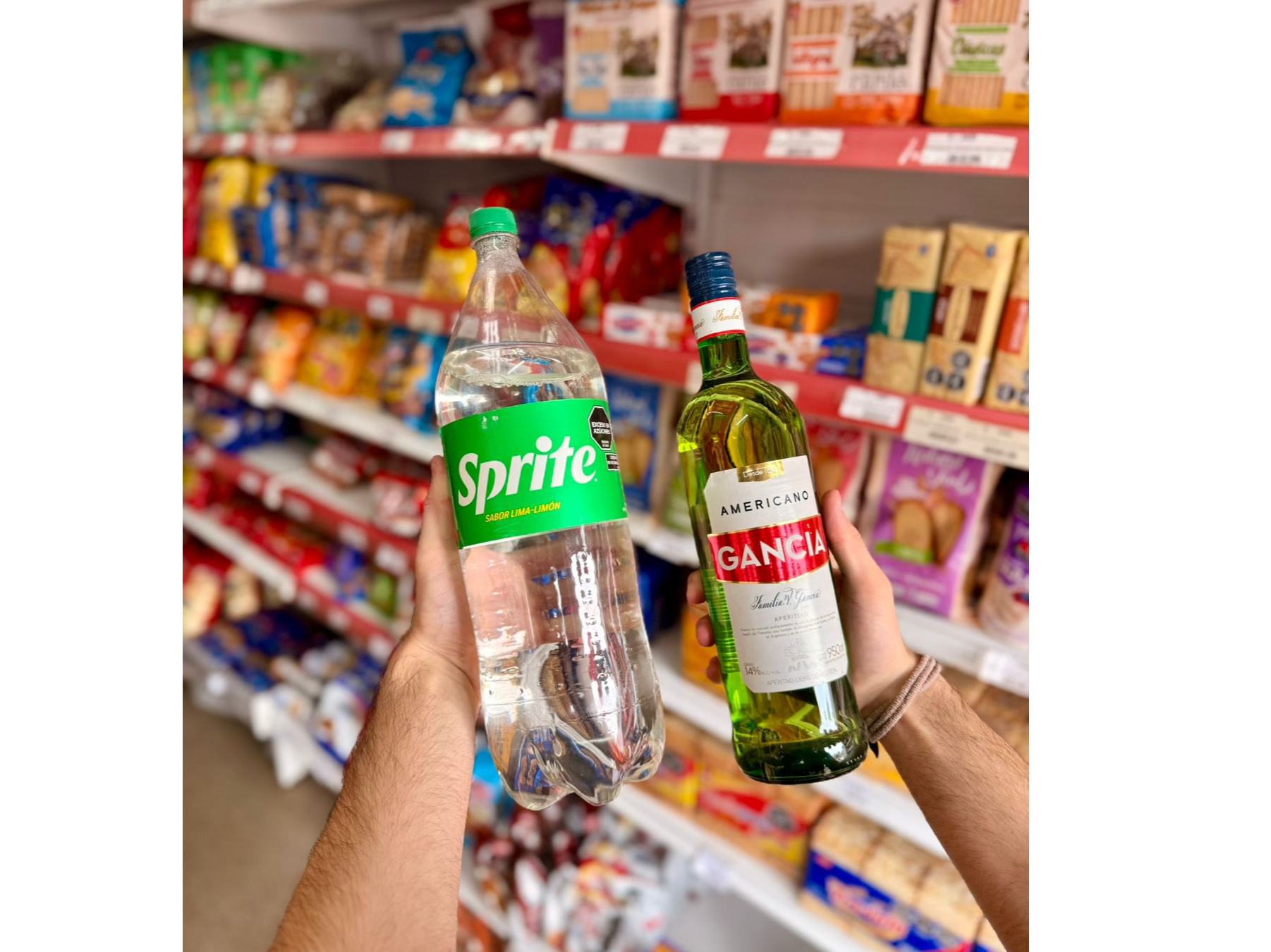 GANCIA 995ML + SPRITE  2,25L