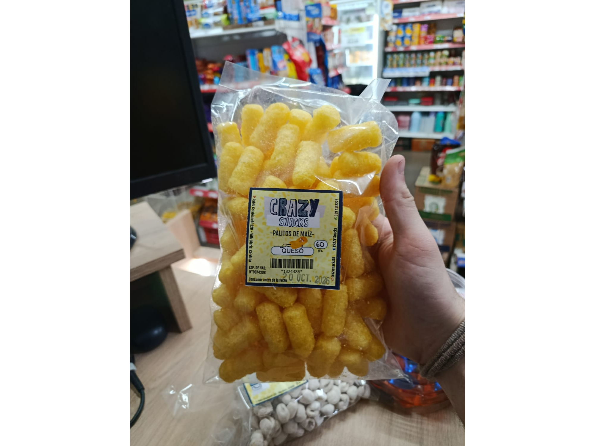 Chizitos Crazy snacks x60gr