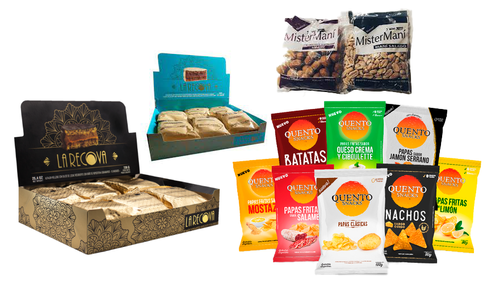 SNACKS ALFAJORES CHOCOLATES