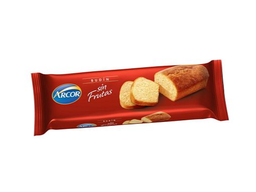 Budin Arcor sin fruta 215gr