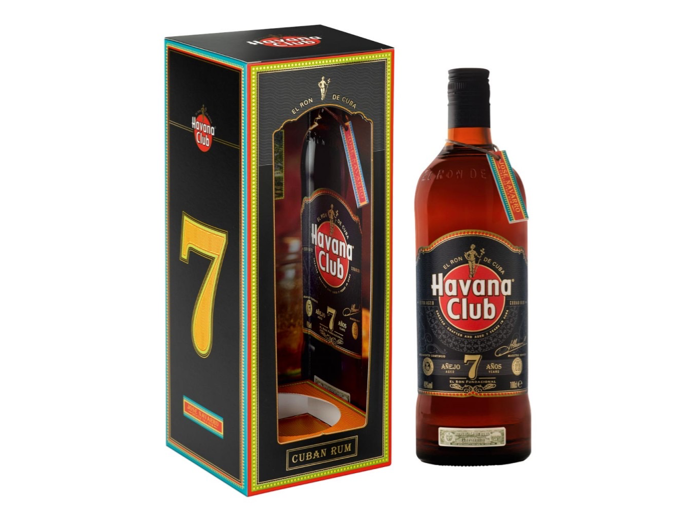 Havana club 7 años en caja