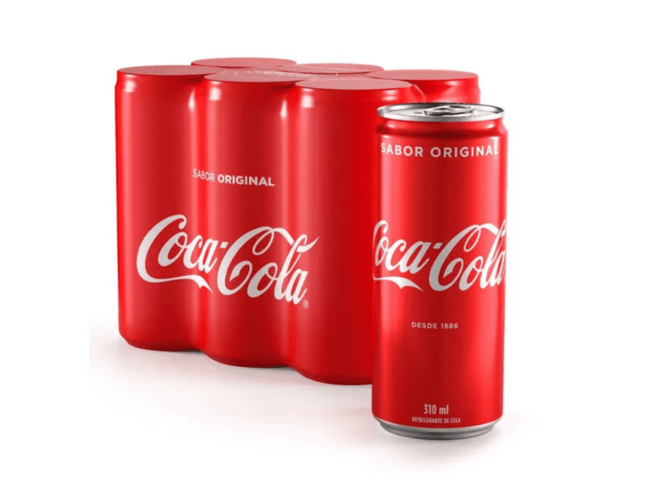 Coca Cola PackX6 Latas 310cc