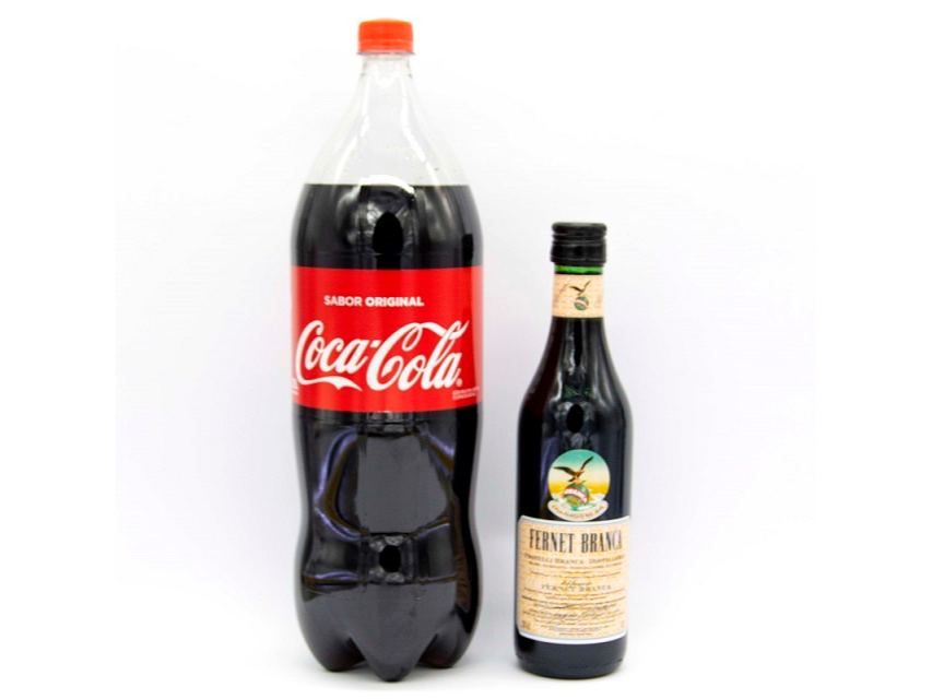 Fernet Branca 450cc+Coca 2,25L