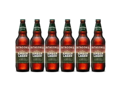 Caja Cerveza Patagonia Amber lager 710cc x 6u