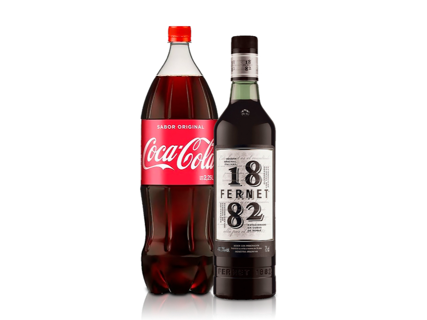 Fernet 1882 + Coca 2.5 L Desc