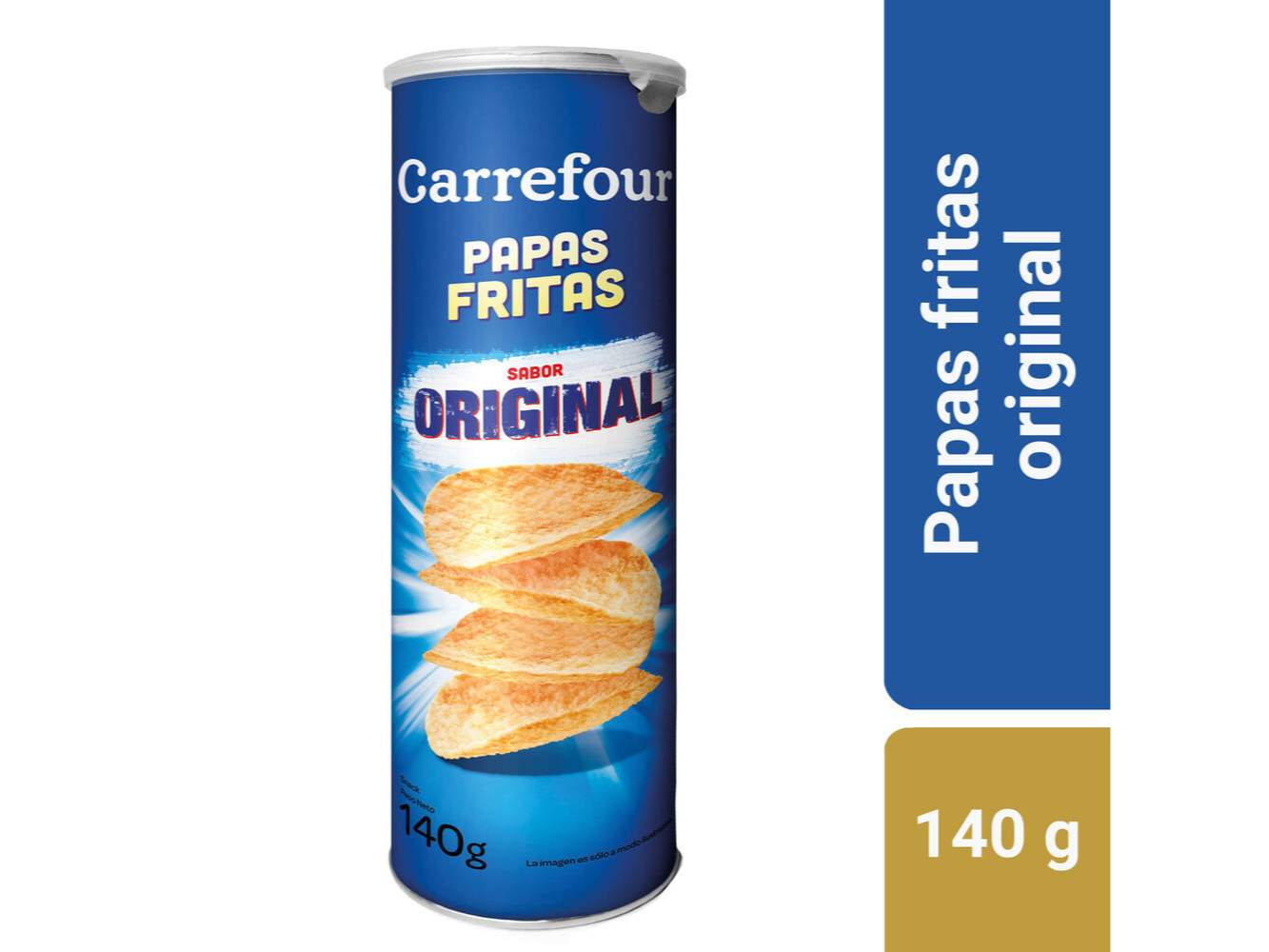 Papas CARREFOUR Tuvo 140g Original