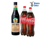 Branca 750ml + 2 cocas 1.5L