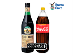 Fernet Branca 750cc+Coca RET 2,5L