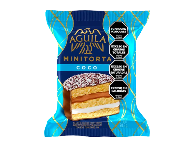 Aguila mini torta coco triple