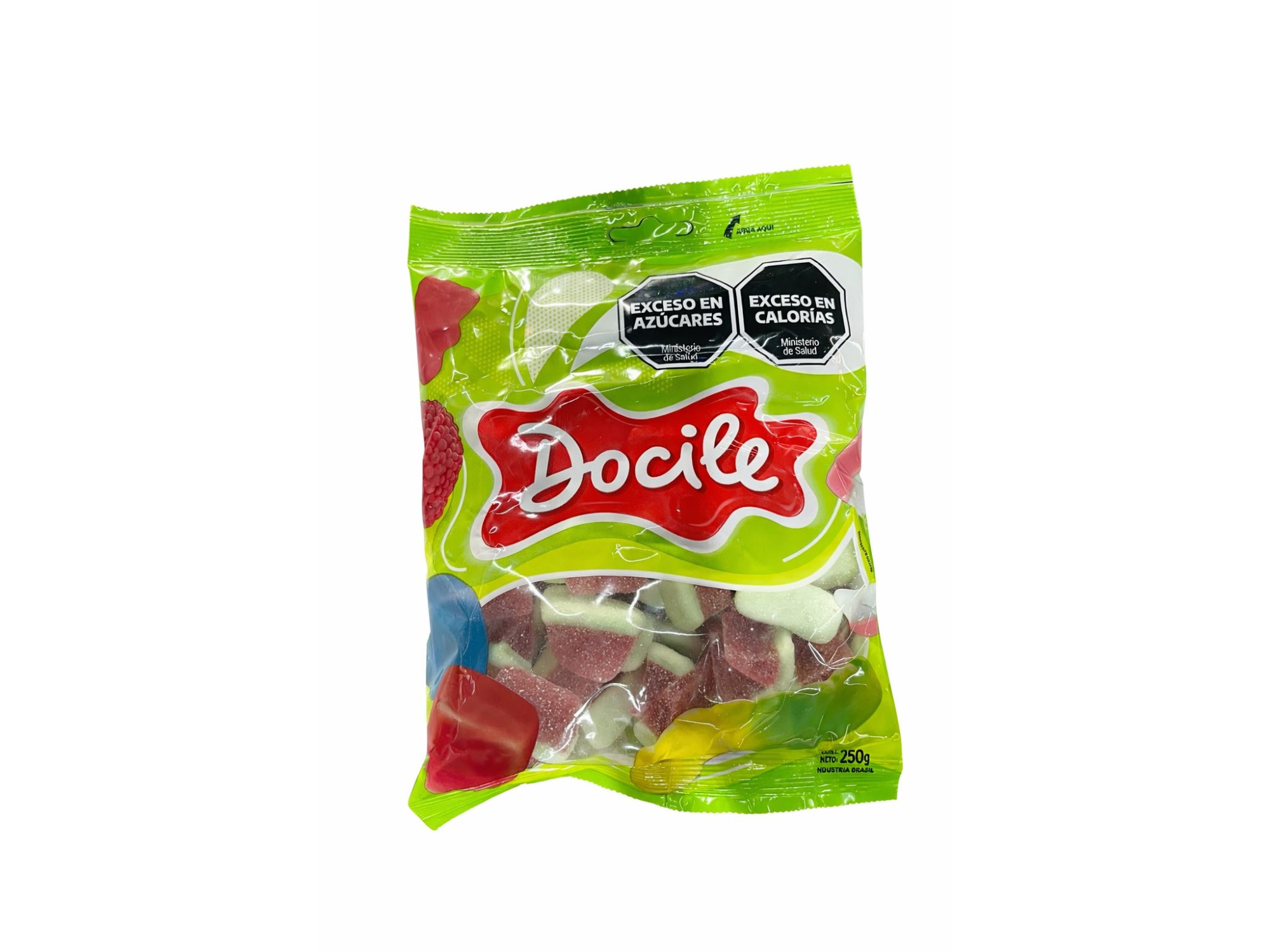 Docile gomitas frutilla x250g