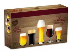 Kit para cervezas especiales x5 vasos