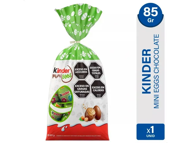 Kinder mini eggs x85gr.