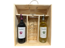 Box Las perdices varietal x2 + Copa 600ml