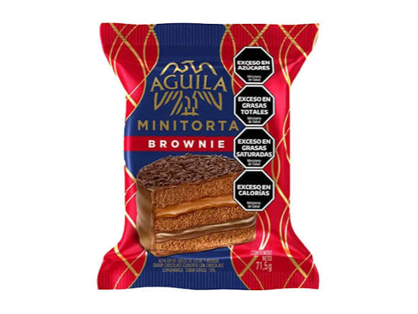 Aguila mini torta brownie triple