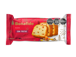 Budin Bonafide con frutas