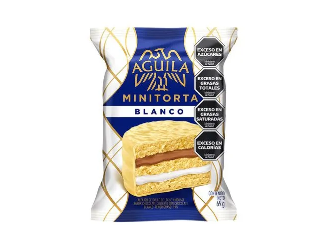 Aguila mini torta blanco triple