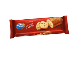 Budin Arcor con frutas 215gr
