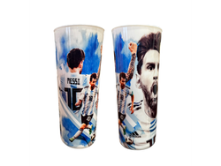 Vaso maracana Messi vidrio
