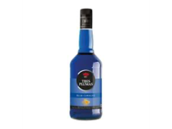 Tres Plumas Blue Curacao