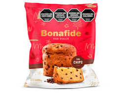 Pan Dulce Bonafide con chips