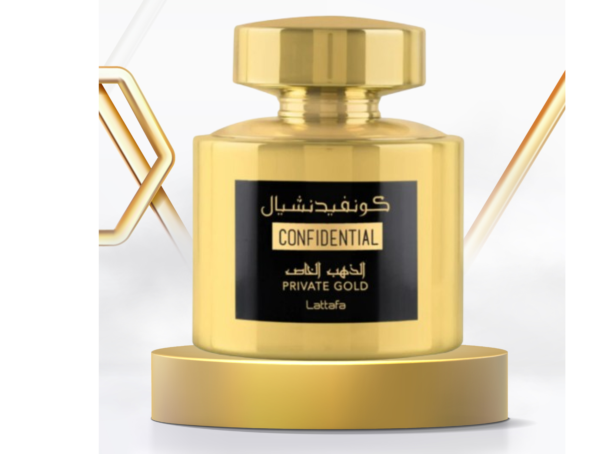 LATTAFA CONFIDENTIAL PRIVATE GOLD UNISEX 100ML