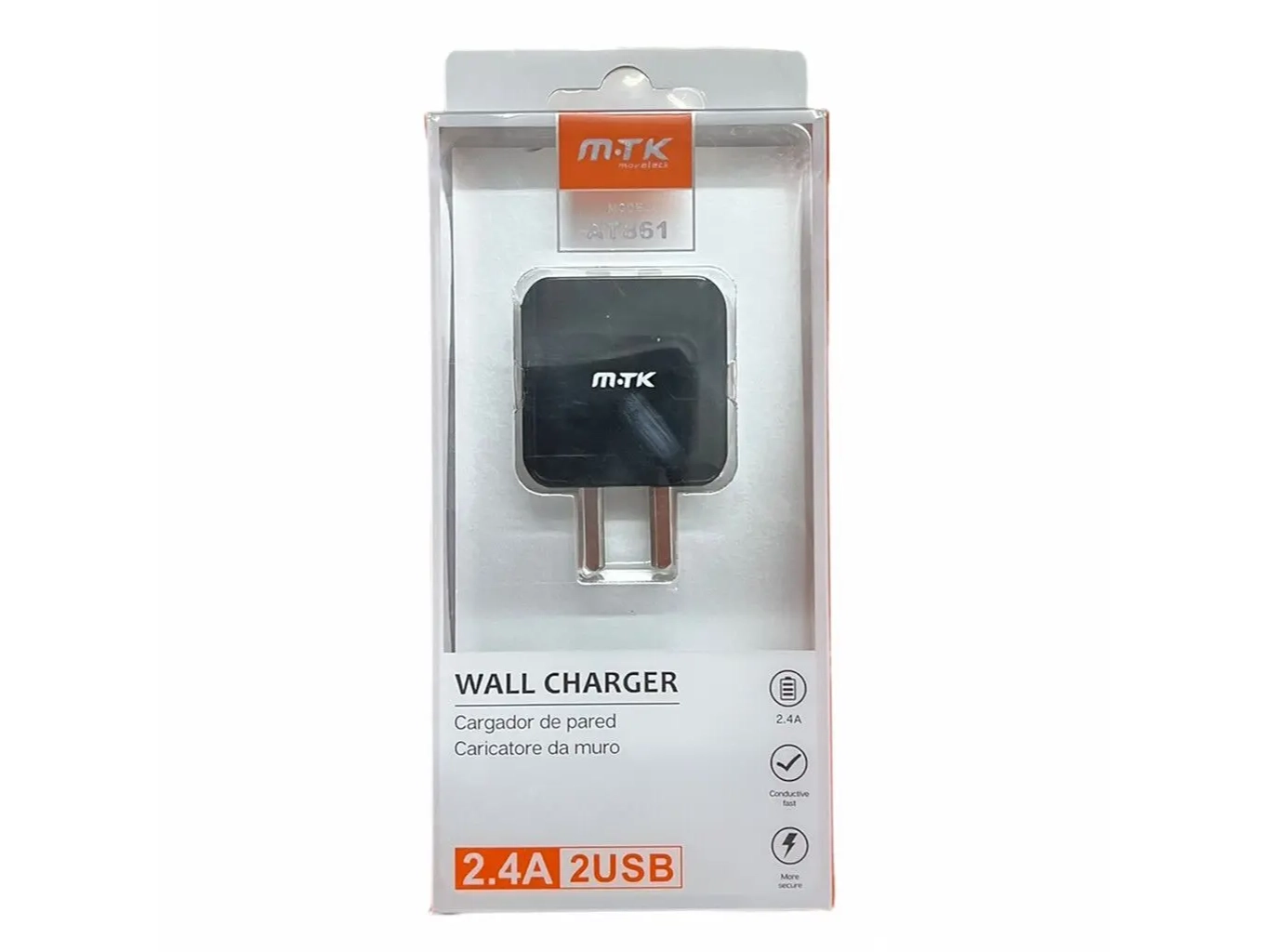 Cargadores de Pared MTK + Cable Micro USB