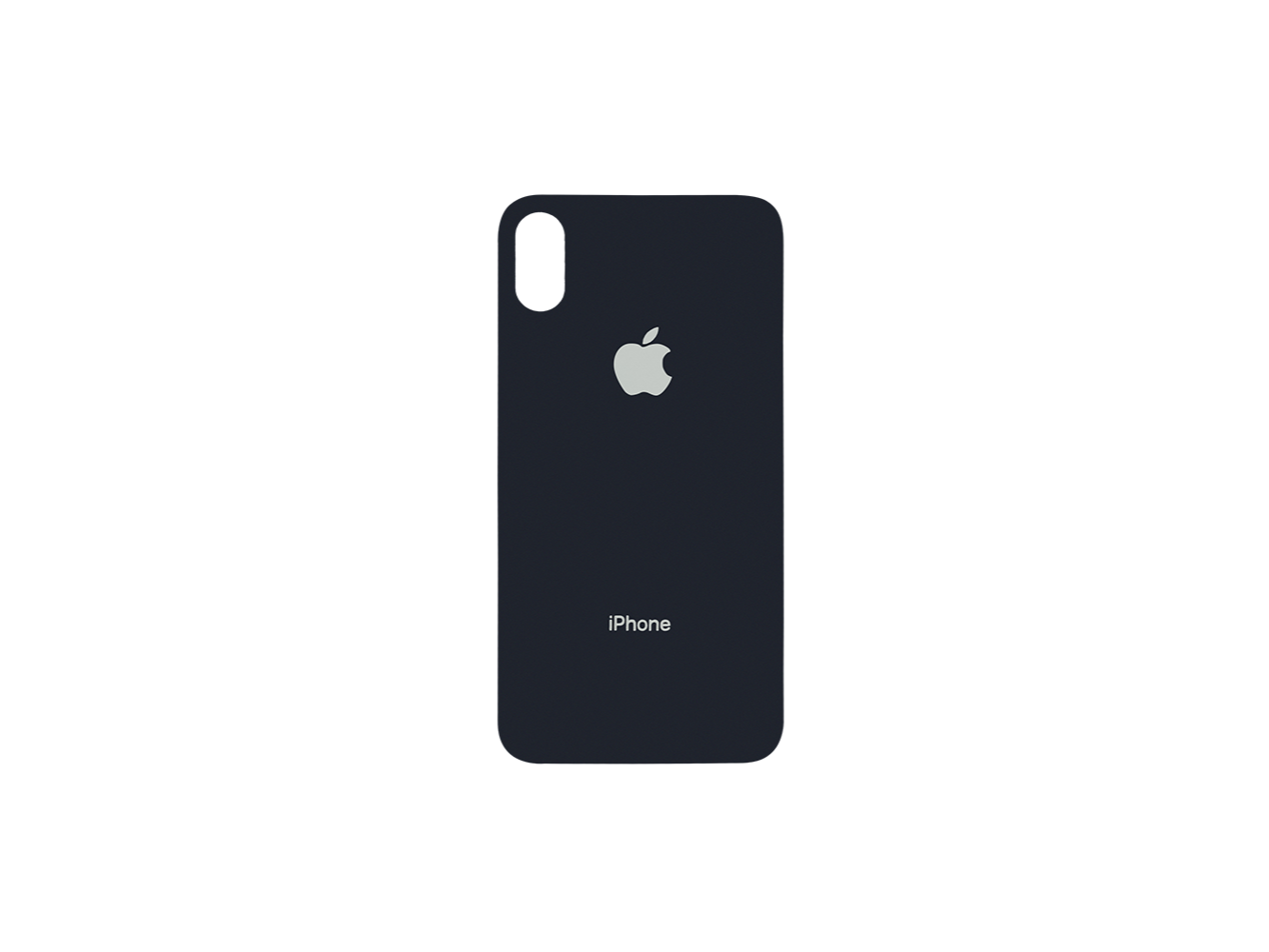 TAPA IPHONE X - NEGRO