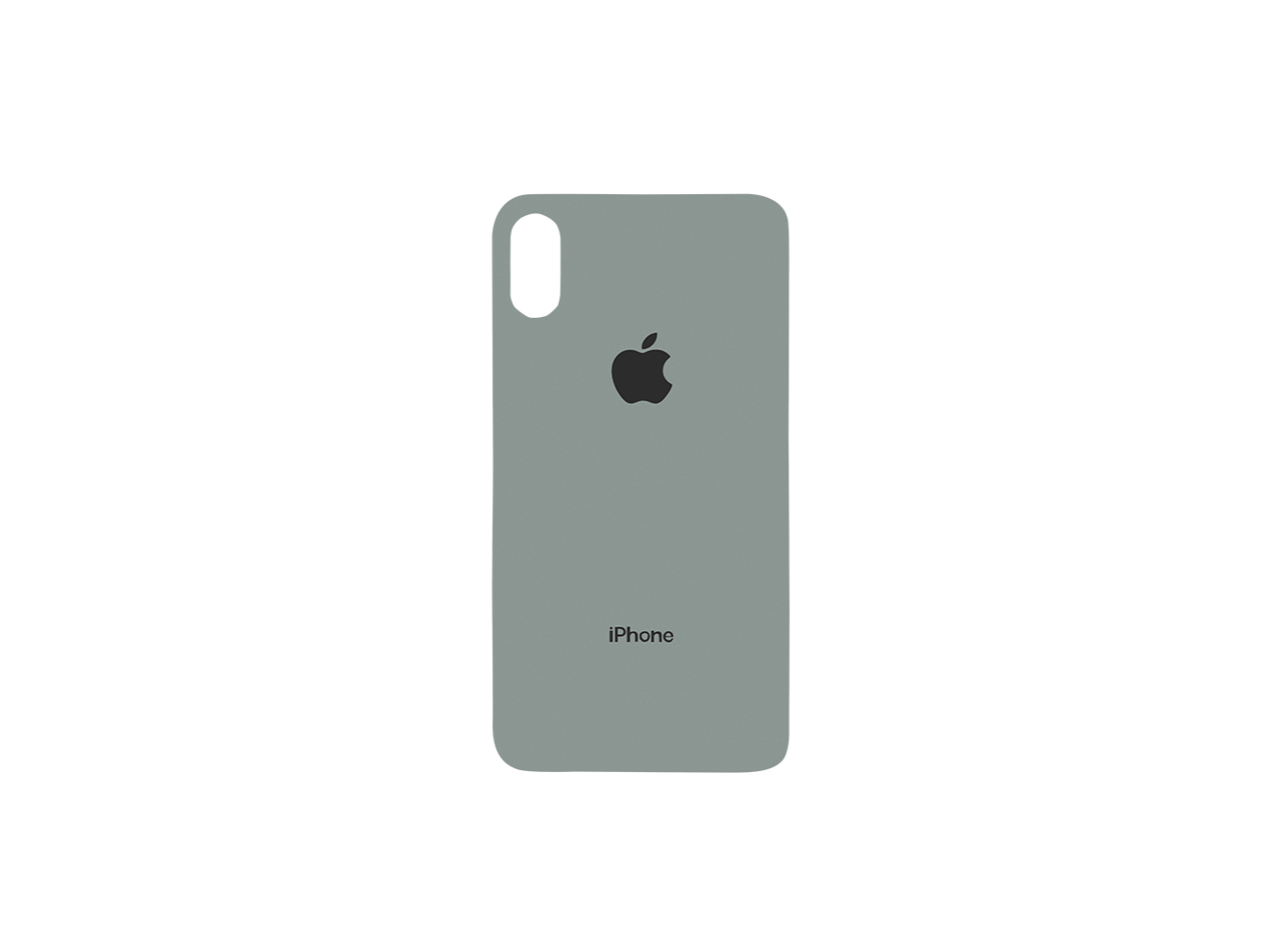 TAPA IPHONE X - SILVER