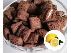 Almohaditas de choco y limón