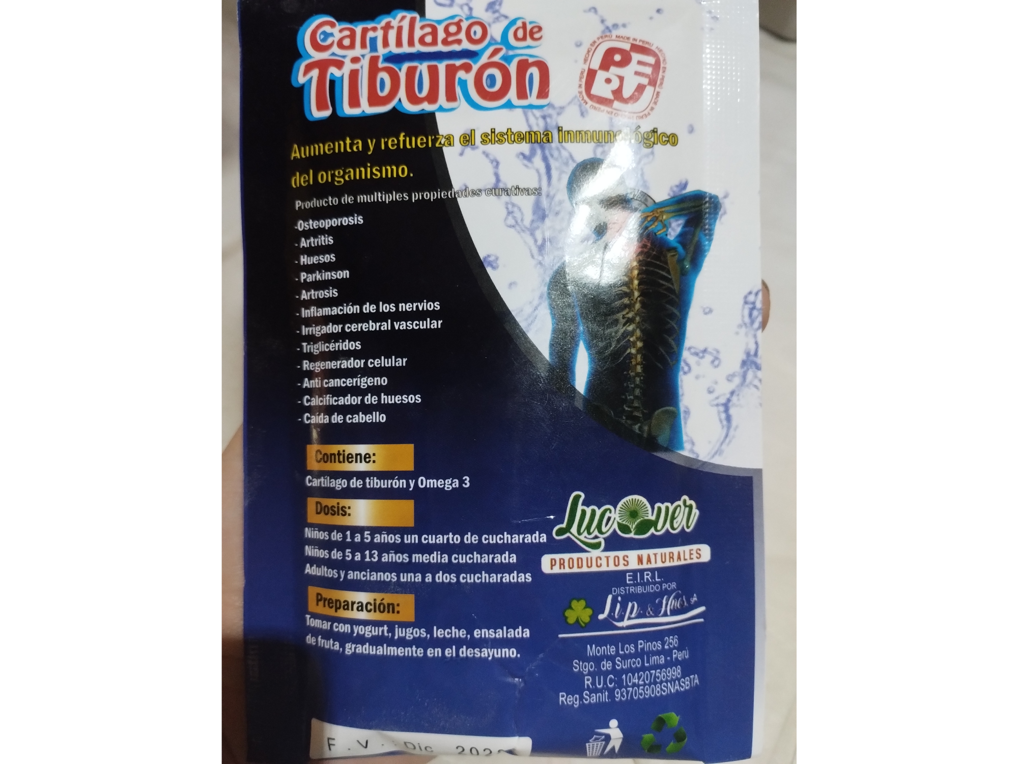 Cartílago de tiburón
