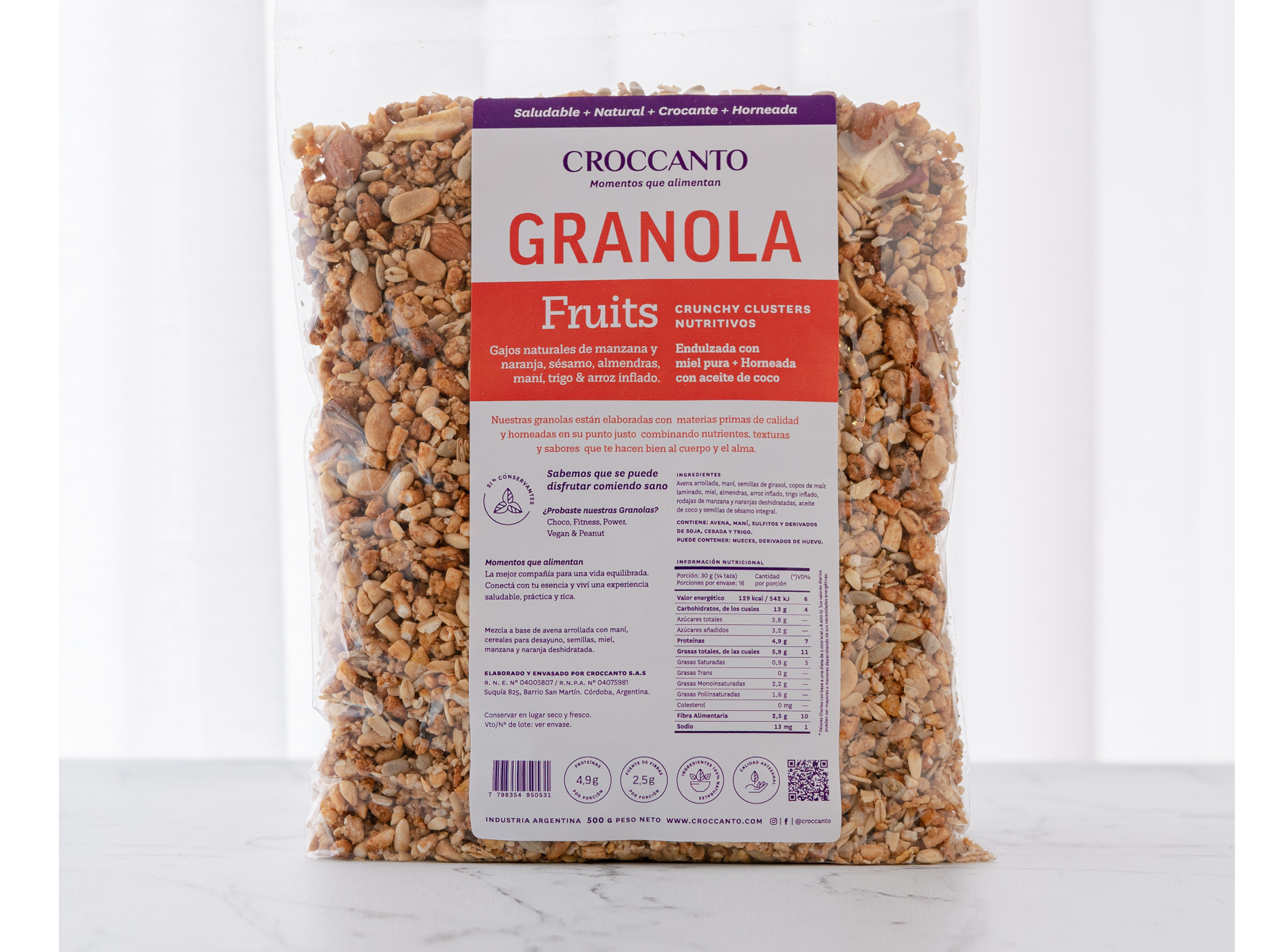 Granola FRUITS X 4 KG