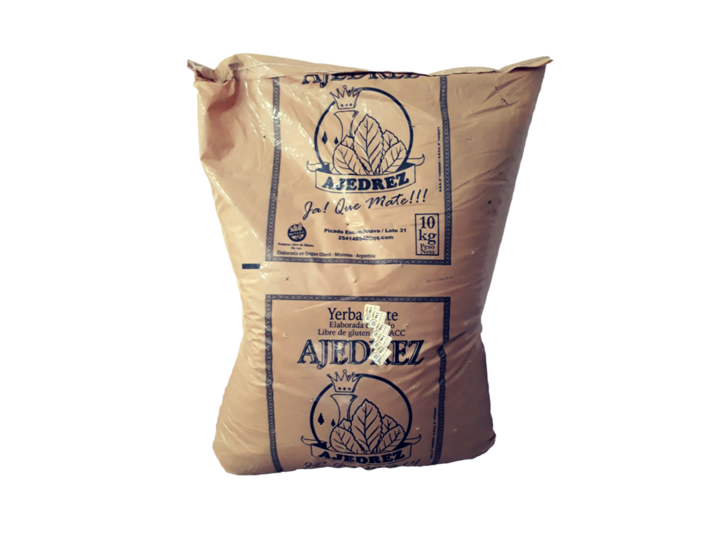 YERBA AJEDREZ PEMIUM X 10kg - SIN PALOS