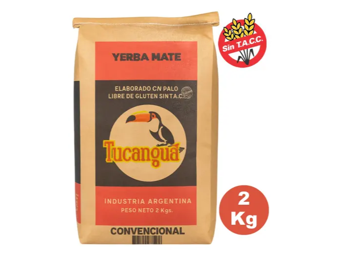 Yerba TUCANGUÁ x2kg