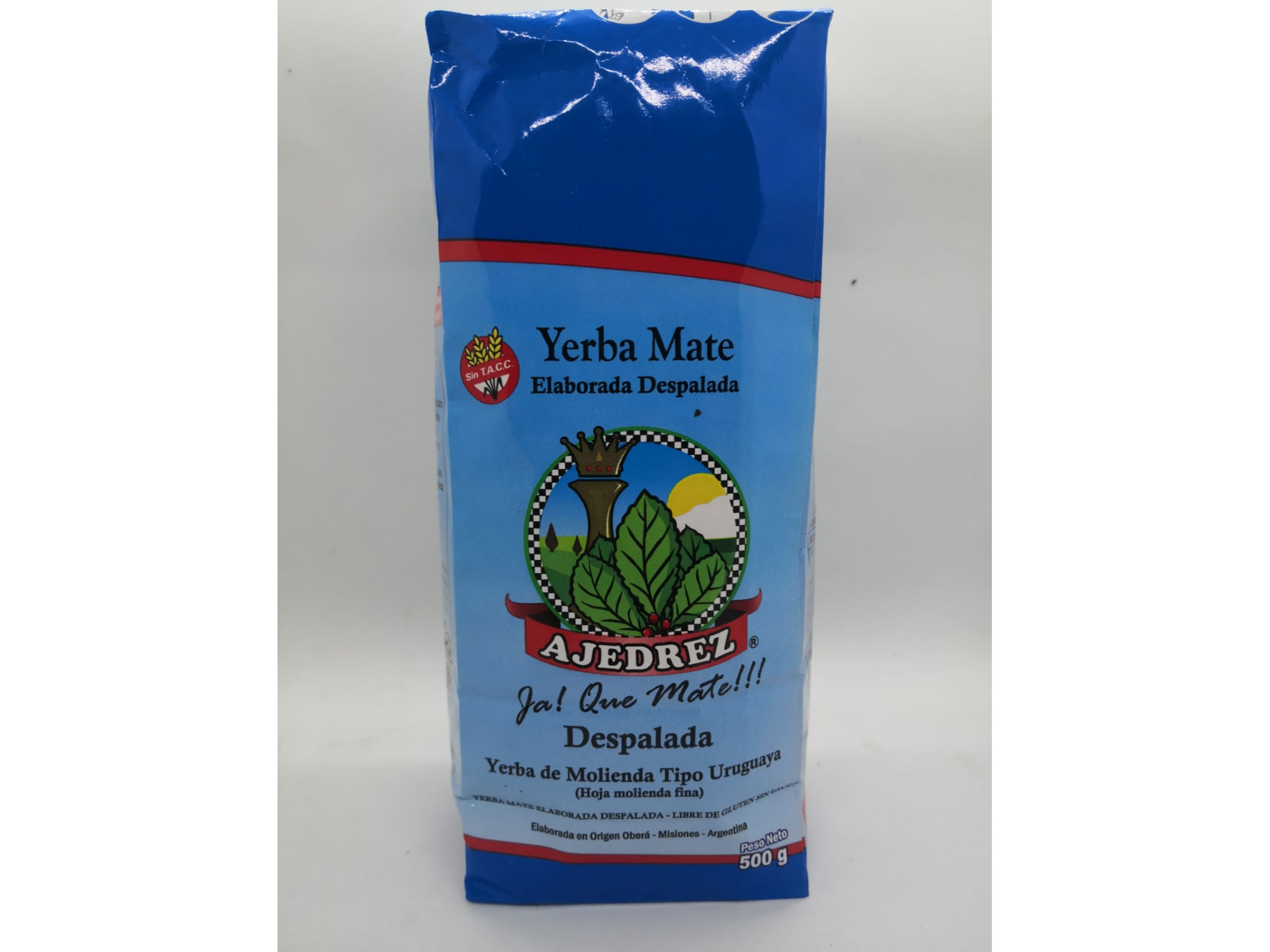 Yerba Ajedrez DESPALADA TIPO URUGUAYA x 500gr.