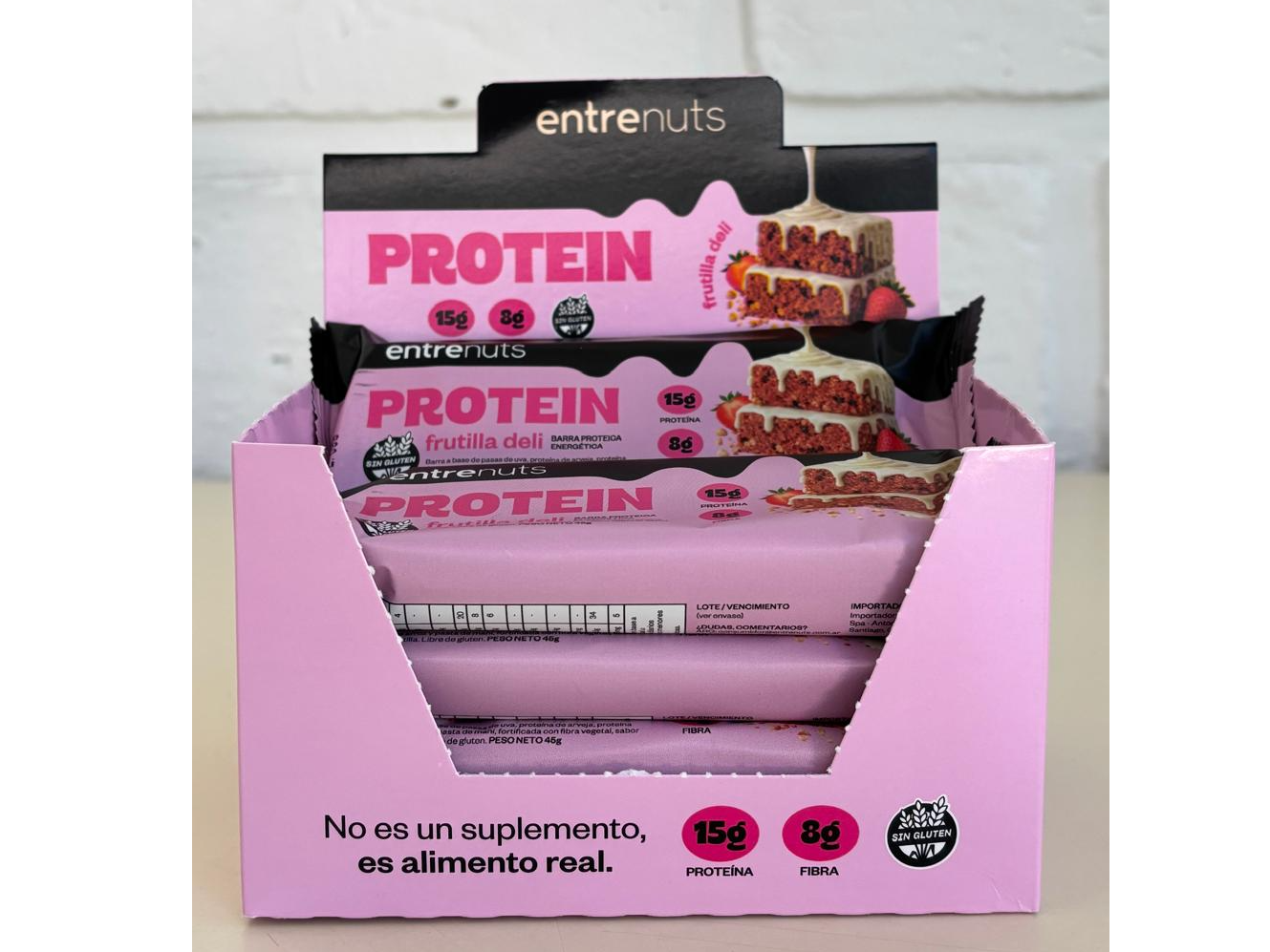 BARRITA PROTEICA FRUTILLA DELI