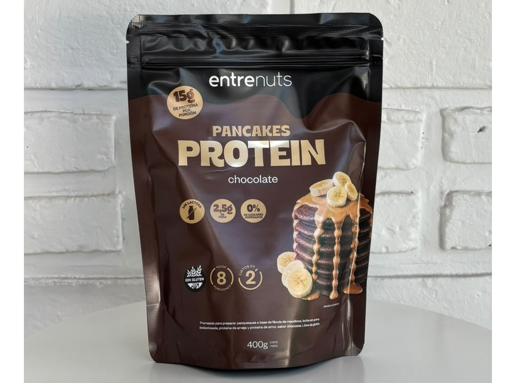 PREMEZCLA PANCAKES PROTEIN CHOCOLATE X 400 G