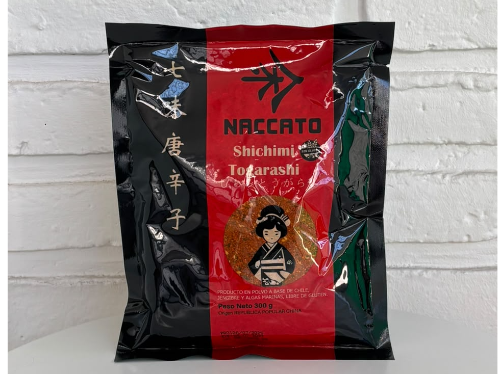 TOGARASHI SHICHIMI NACCATO SIN GLUTEN 300G