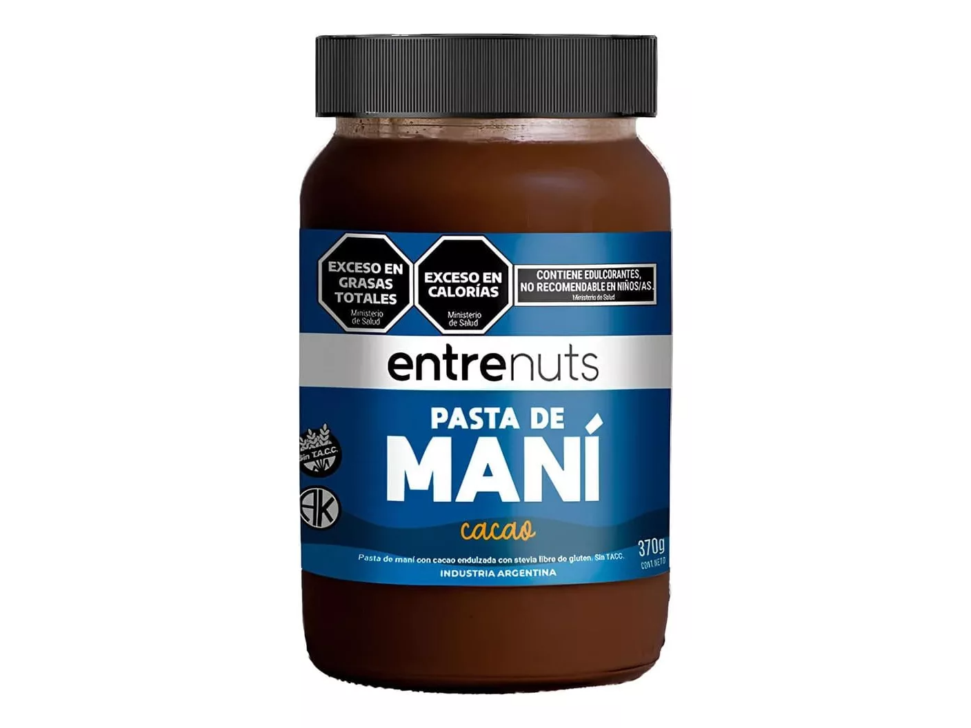 PASTA de Mani CACAO Entrenuts x 370gr