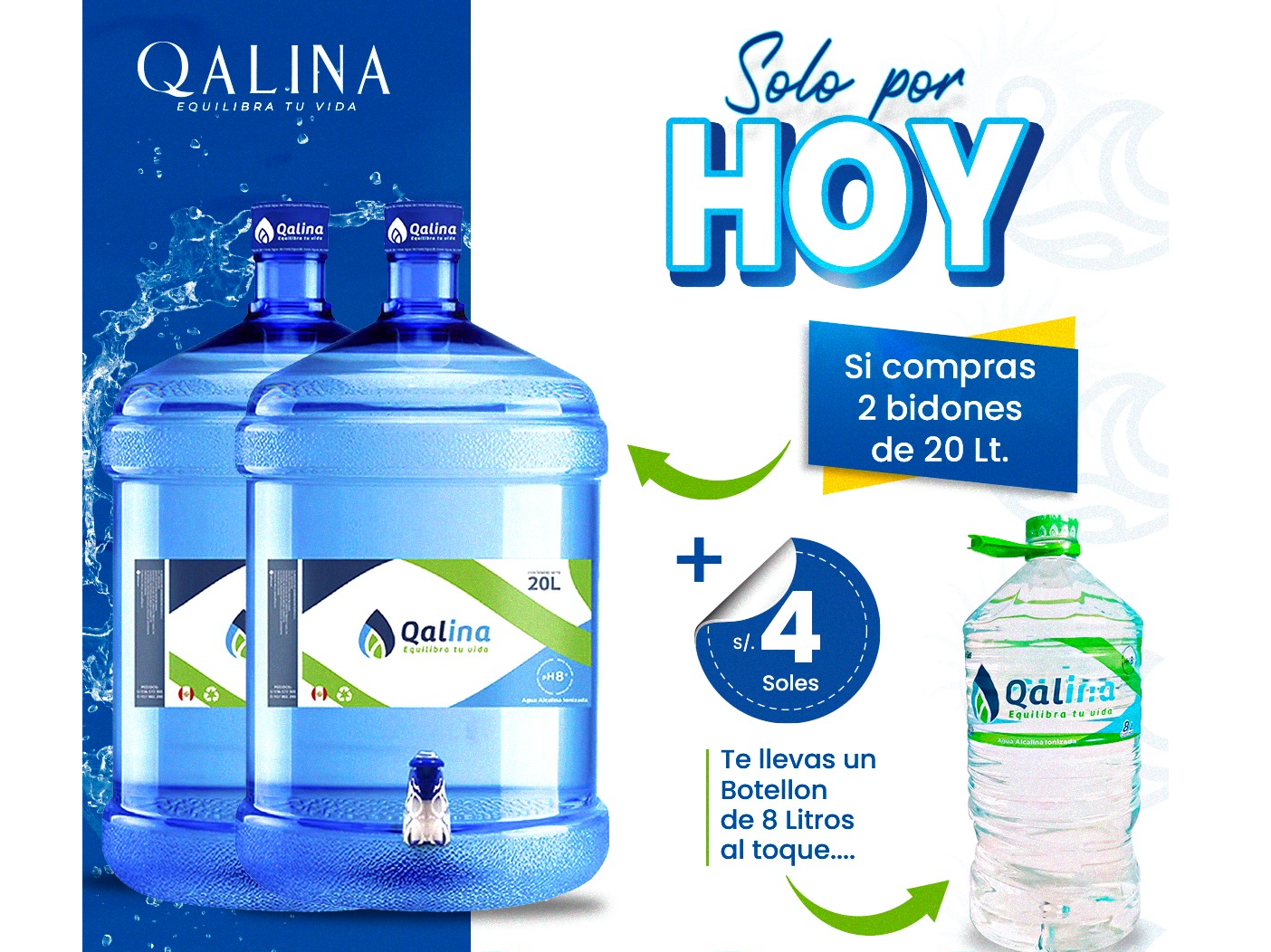 Promoción de 8 Litros