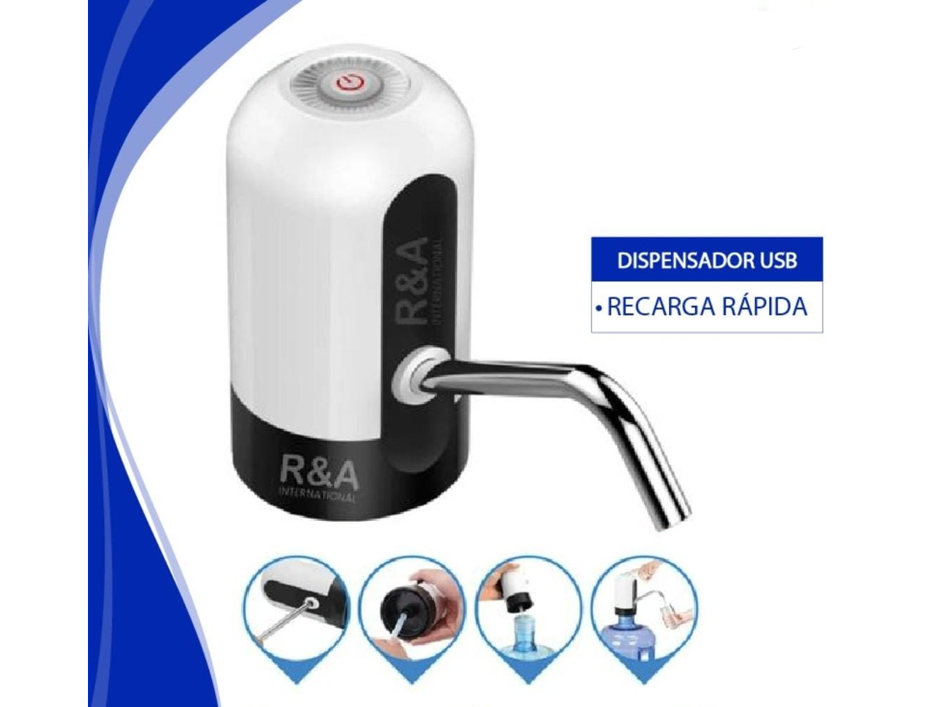 DISPENSADOR ELECTRICO RECARGABLE