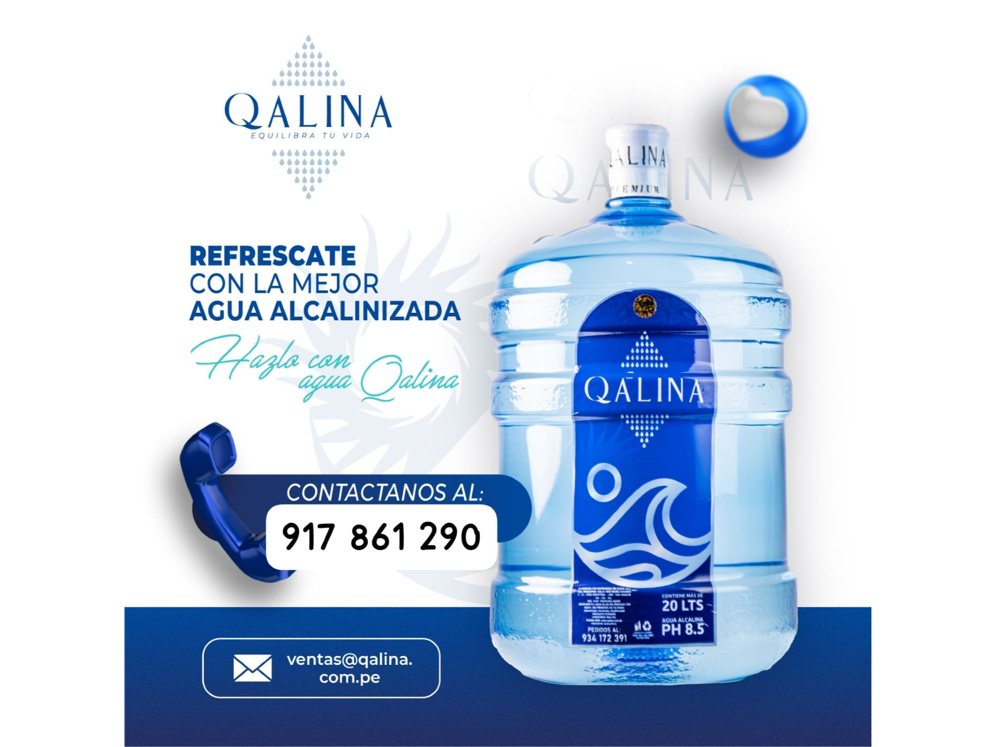 QALINA PREMIUM - RECARGA